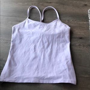 lululemon athletica Tops - Lulu lemon power y lavender tank size 6 lululemon athletica Tops - Lulu lemon power y lavender tank size 6